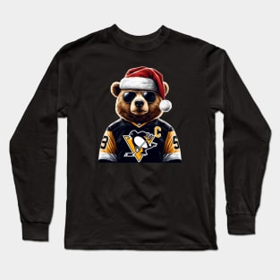 Pittsburgh Penguins Christmas Long Sleeve T-Shirt